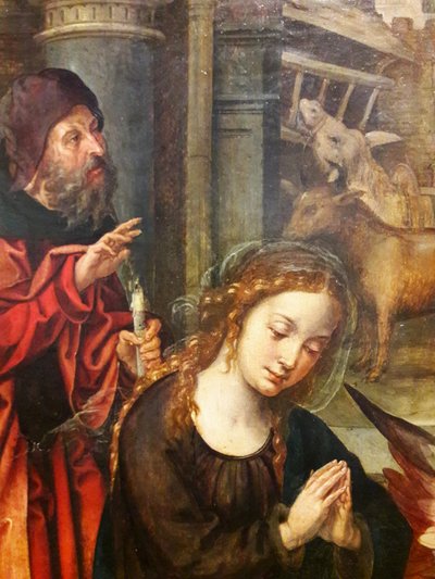 Die Anbetung der Hirten von Pieter Coecke van Aelst